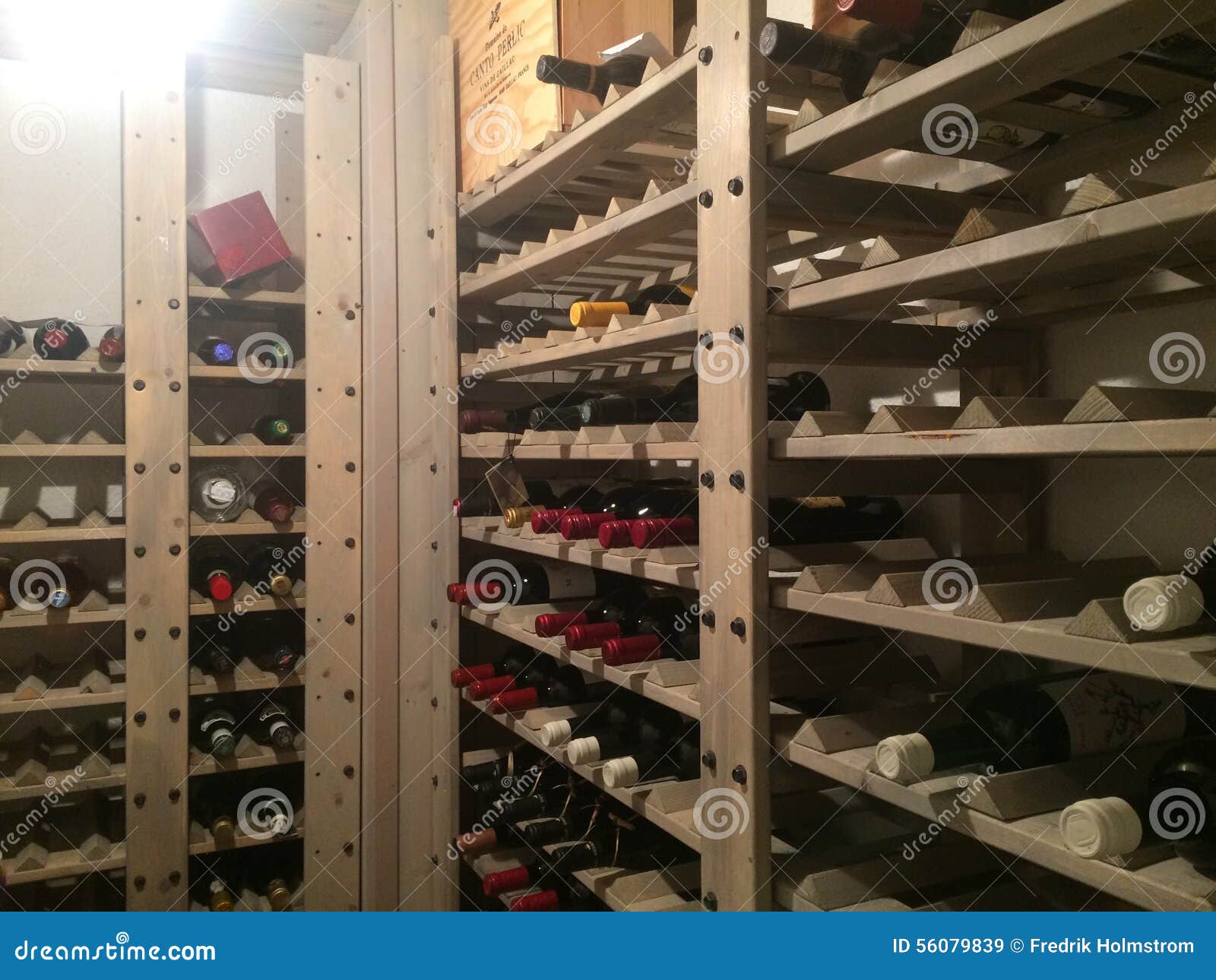 Wine cellar editorial stock image. Image of wine, collection 56079839