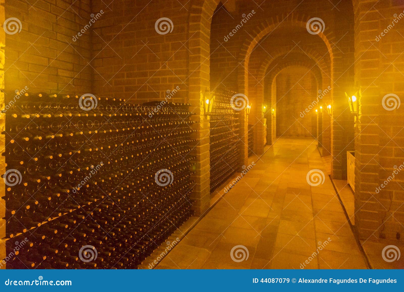 Wine Cellar editorial stock image. Image of orange, arches 44087079
