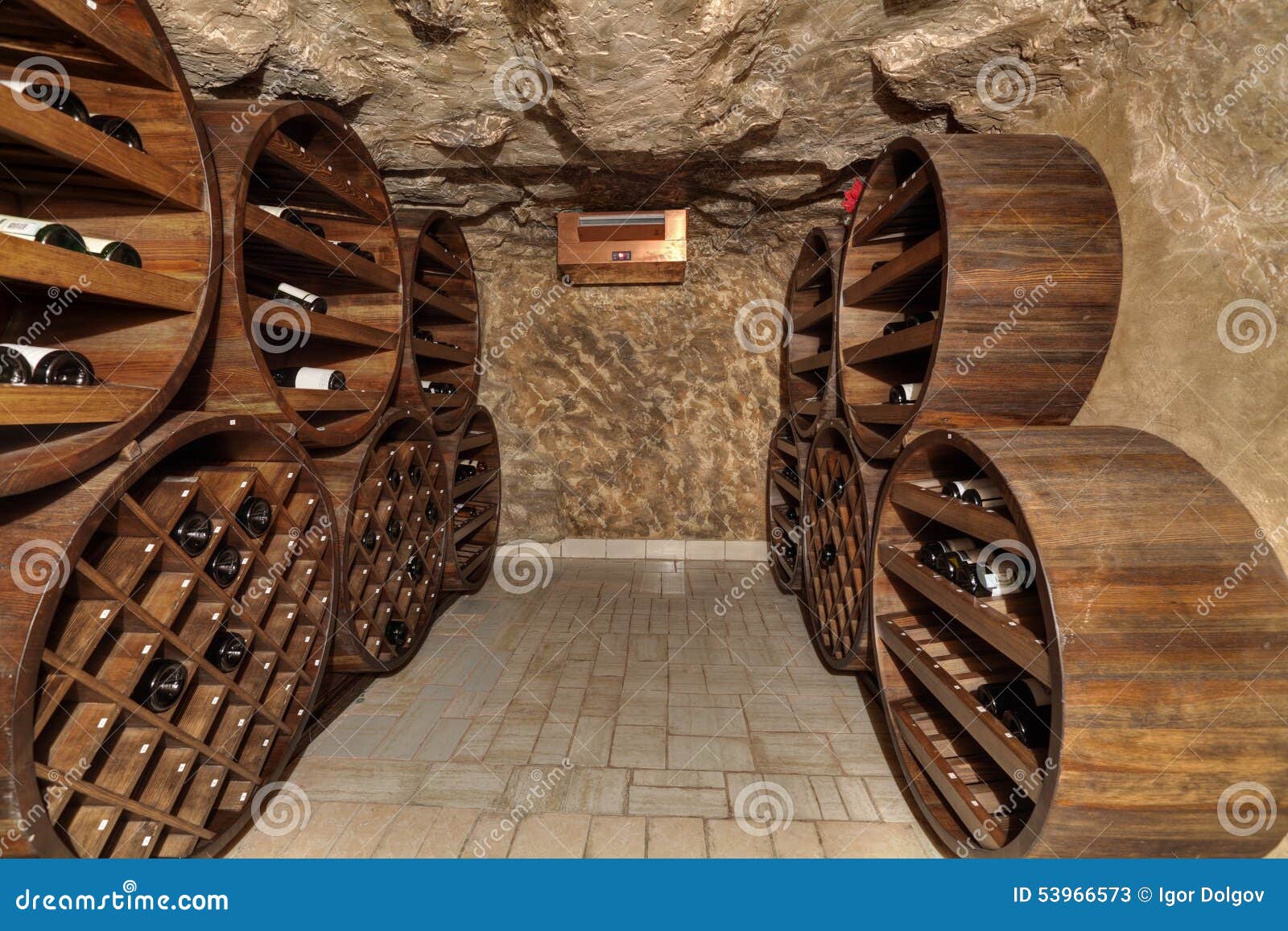 Wine cellar stock image. Image of alcohol, twilight, rack 53966573