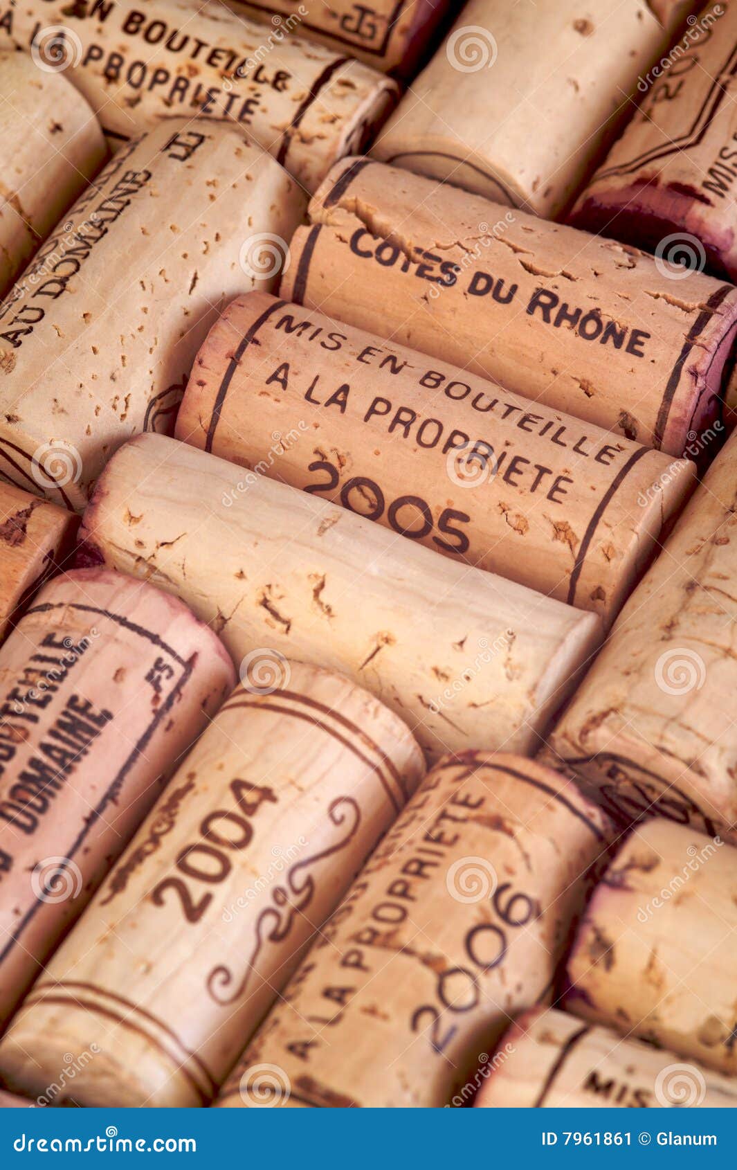 Wine corks stock image. Image of french, brown, bouchon 7961861