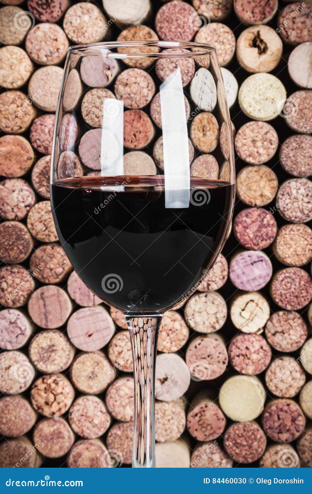 Wine Corks through a Glass of Red Wine Stock Photo Image of drunk