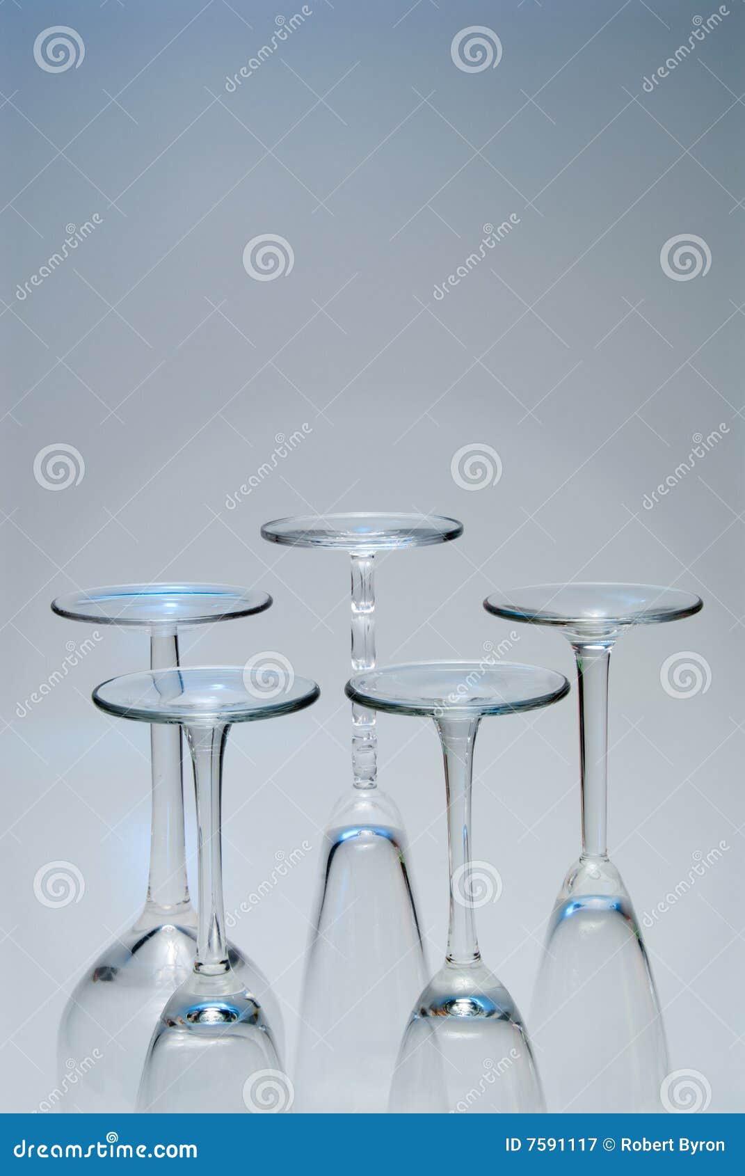 Wine Glass Bottoms stock image. Image of group, tasting 7591117