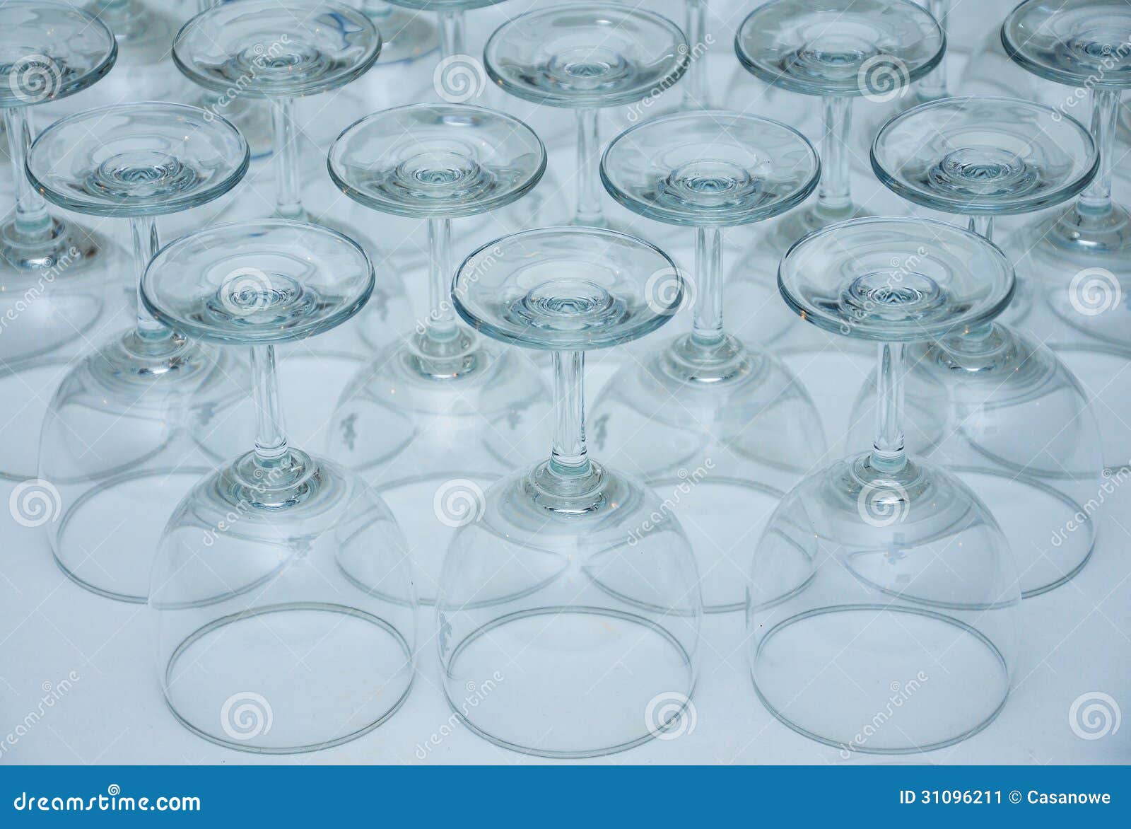Wine Glass Bottoms stock image. Image of upside, alcohol 31096211