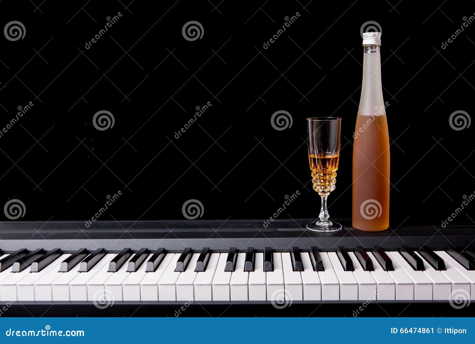 Wine glass on piano stock image. Image of elegance, alcohol 66474861