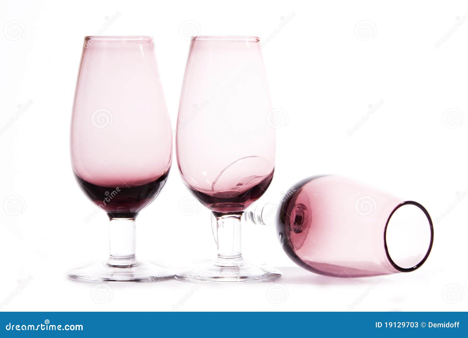 Wineglasses stock image. Image of empty, spirit, fragile 19129703
