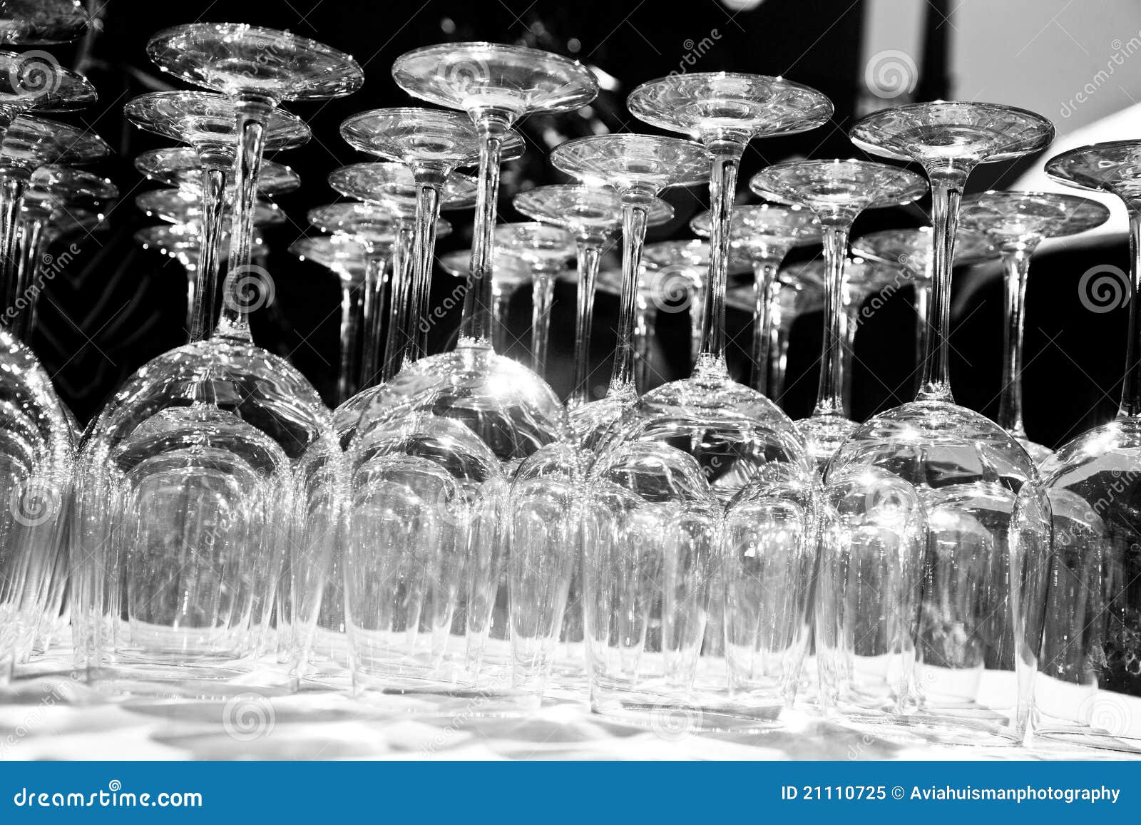 Wine Glasses stock image. Image of focus, banquet, crystal 21110725