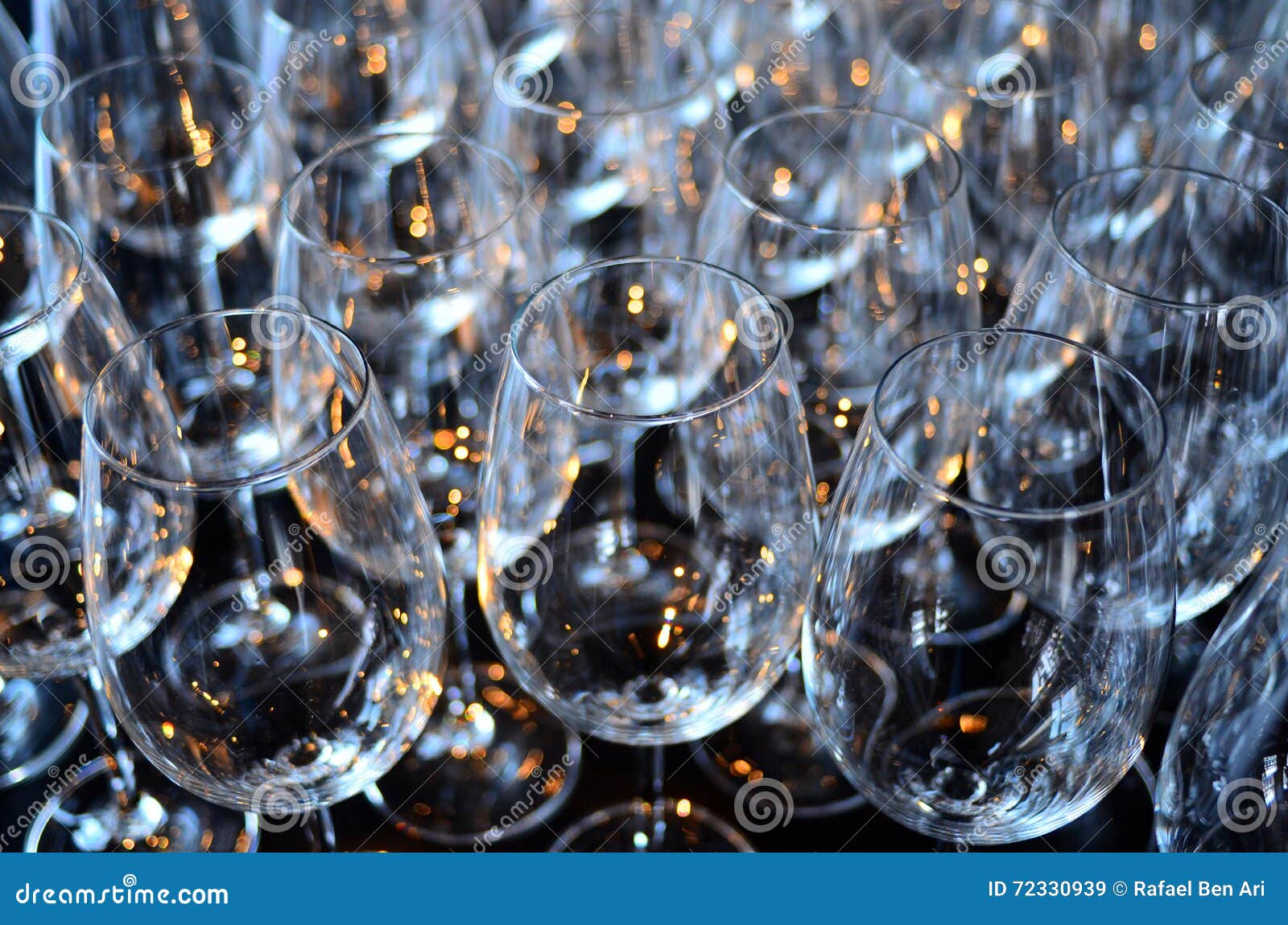 Wine Glasses Abstract Background Stock Image Image of glass