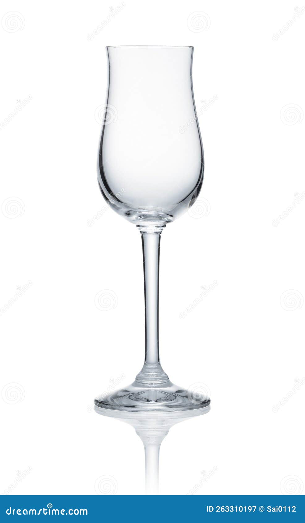 Wine Glasses Placed on White Background Stock Image Image of black