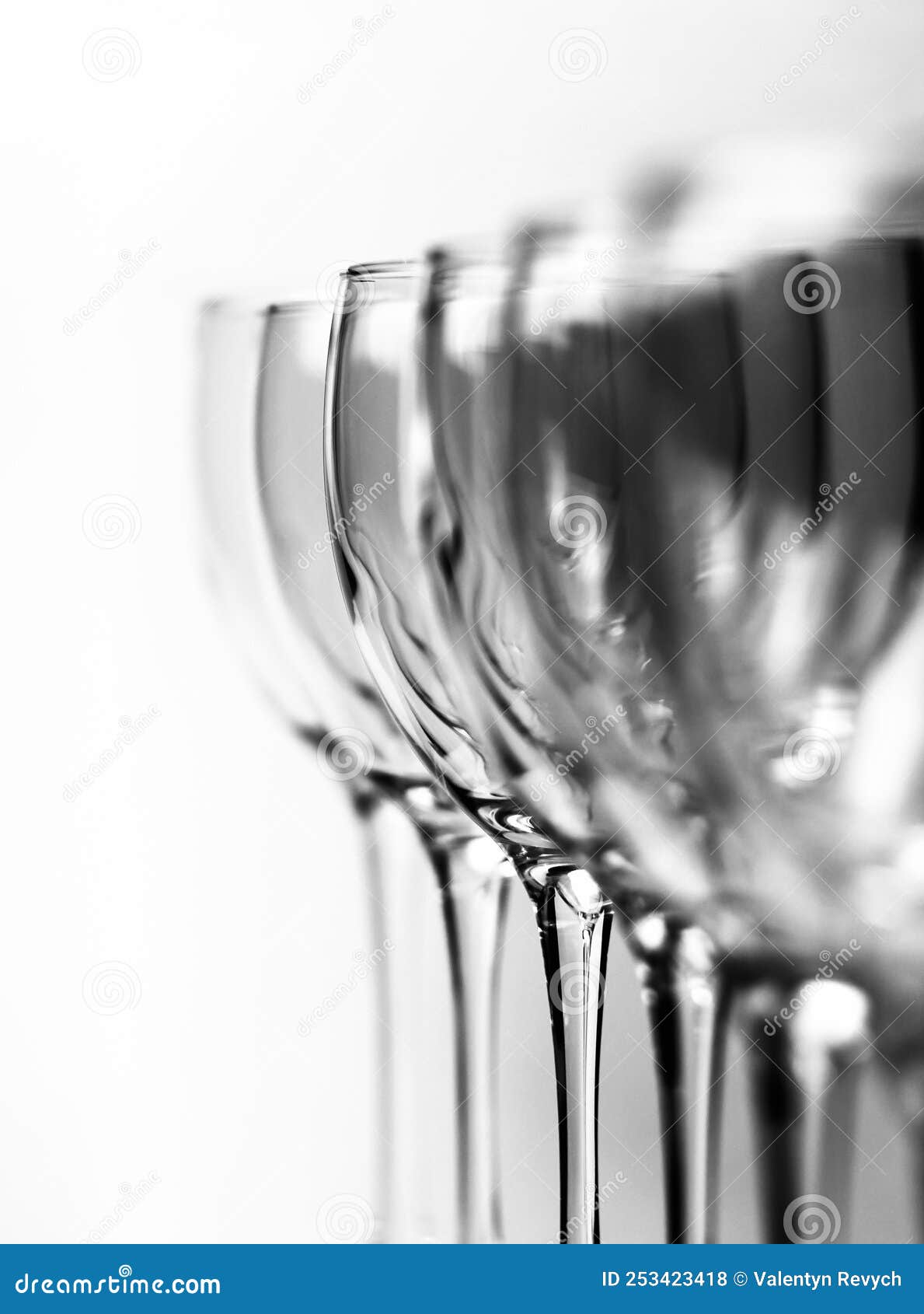 Wine Glasses on White Background Stock Photo Image of wine