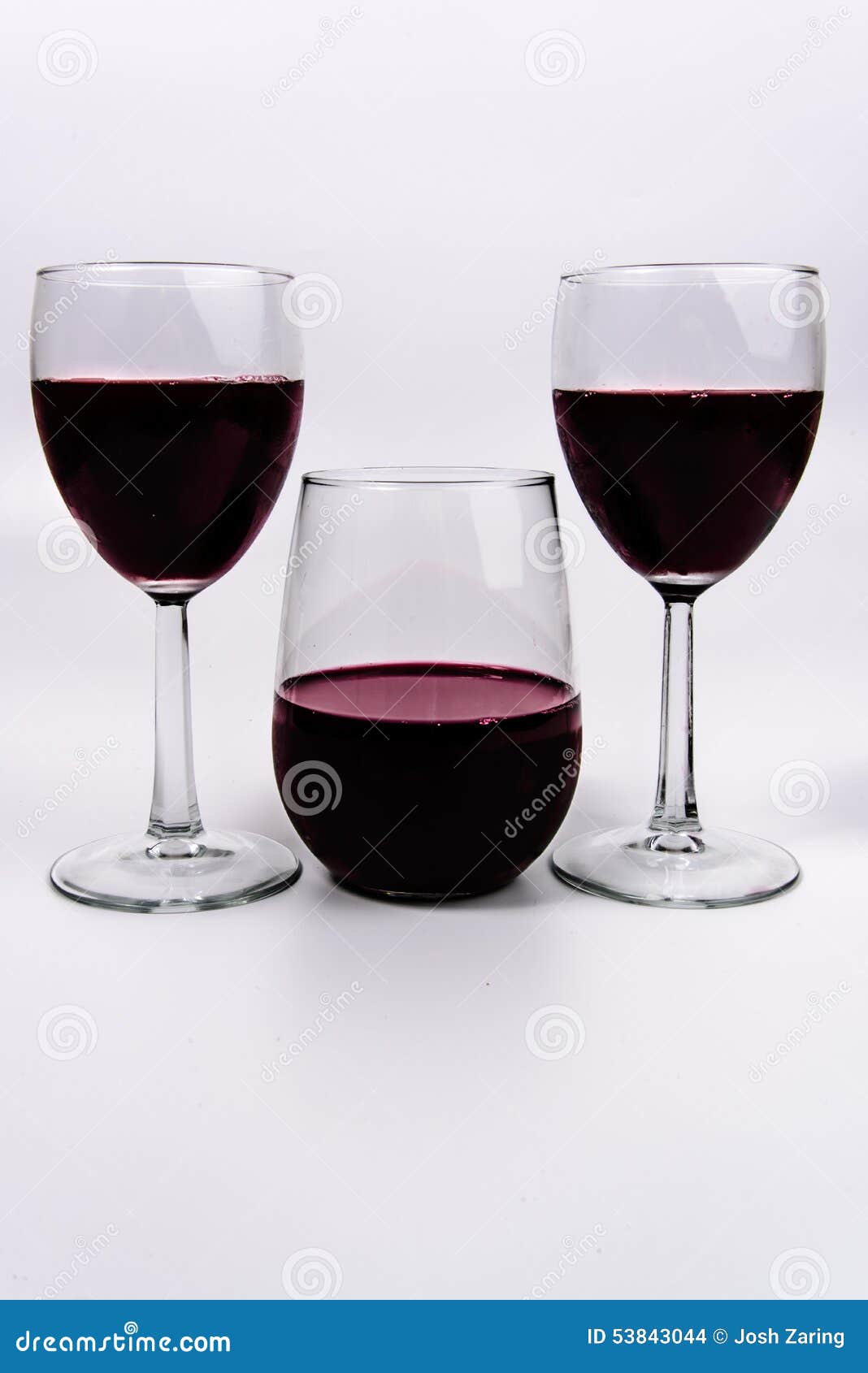 Wine and Glasses Stemmed Stemless Stock Photo Image of happy
