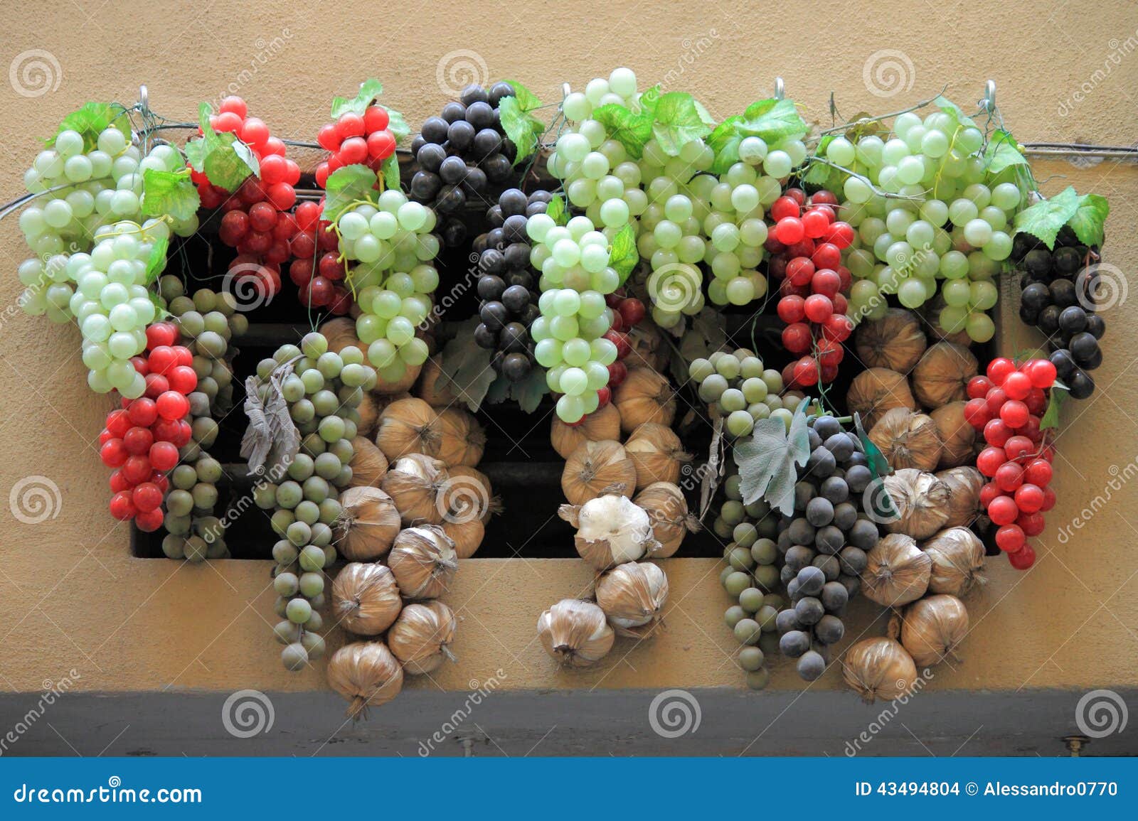 Wine grapes decoration stock photo. Image of fresh, bunch 43494804