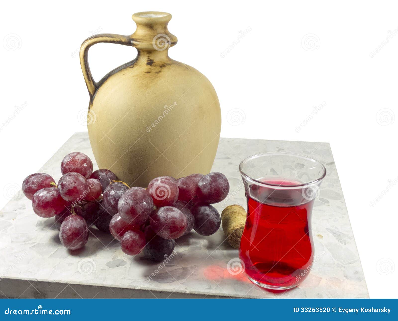 Wine Jug stock photo. Image of oldfashioned, still, bunch 33263520
