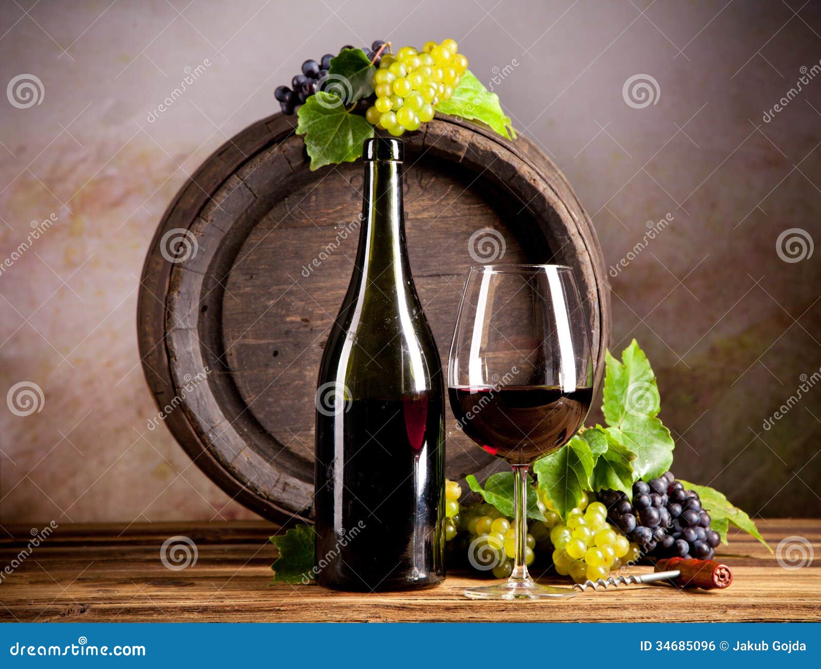 Wine with keg stock photo. Image of entertaining, fermentation - 34685096