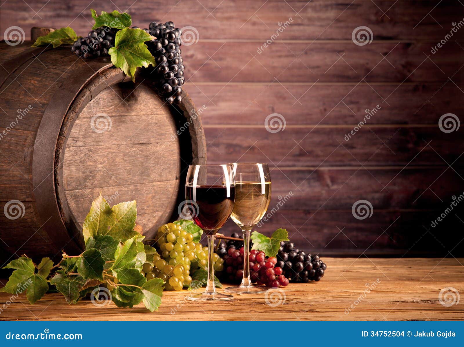 Wine with keg stock photo. Image of poured, tasty, celebration 34752504