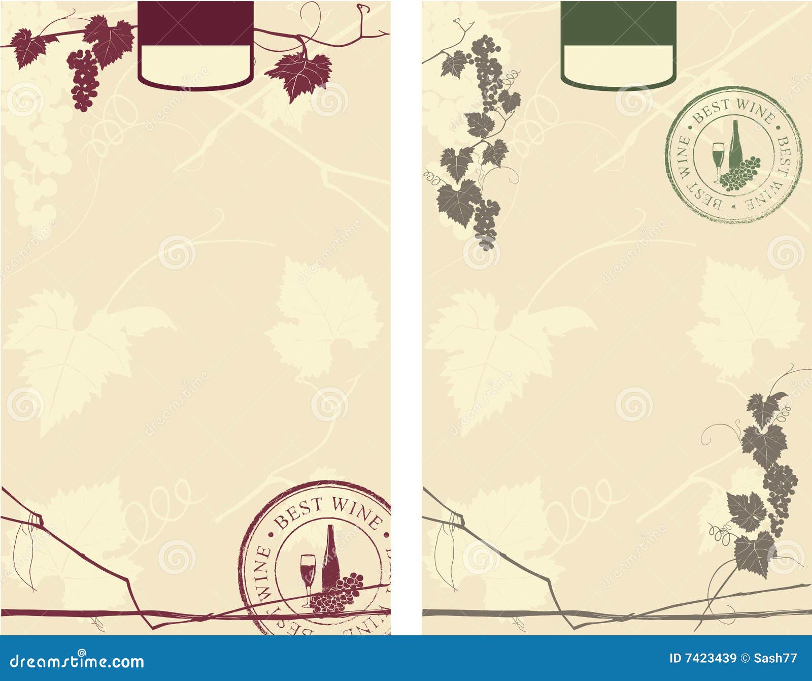 Wine Label Stock Illustrations – 23,23 Wine Label Stock With Regard To Blank Wine Label Template