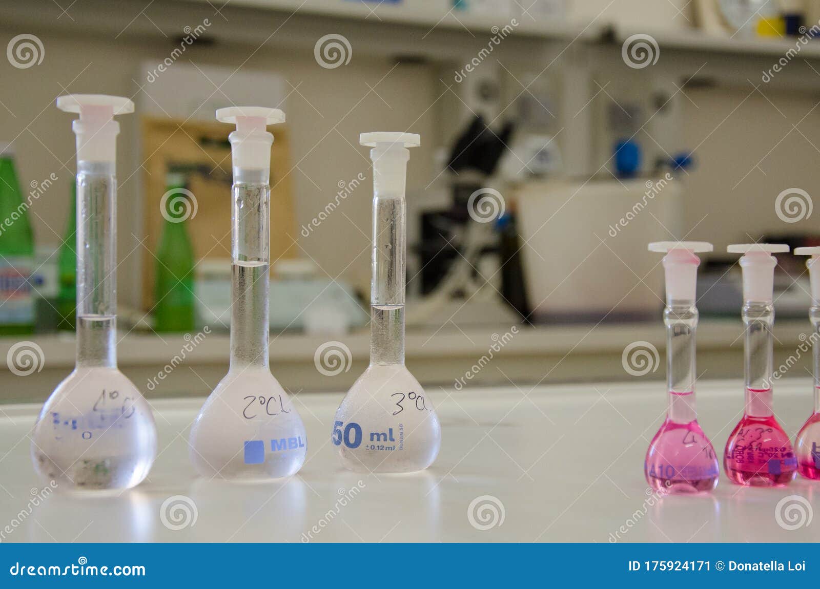 Wine Laboratory at the Winery Stock Image Image of transparent