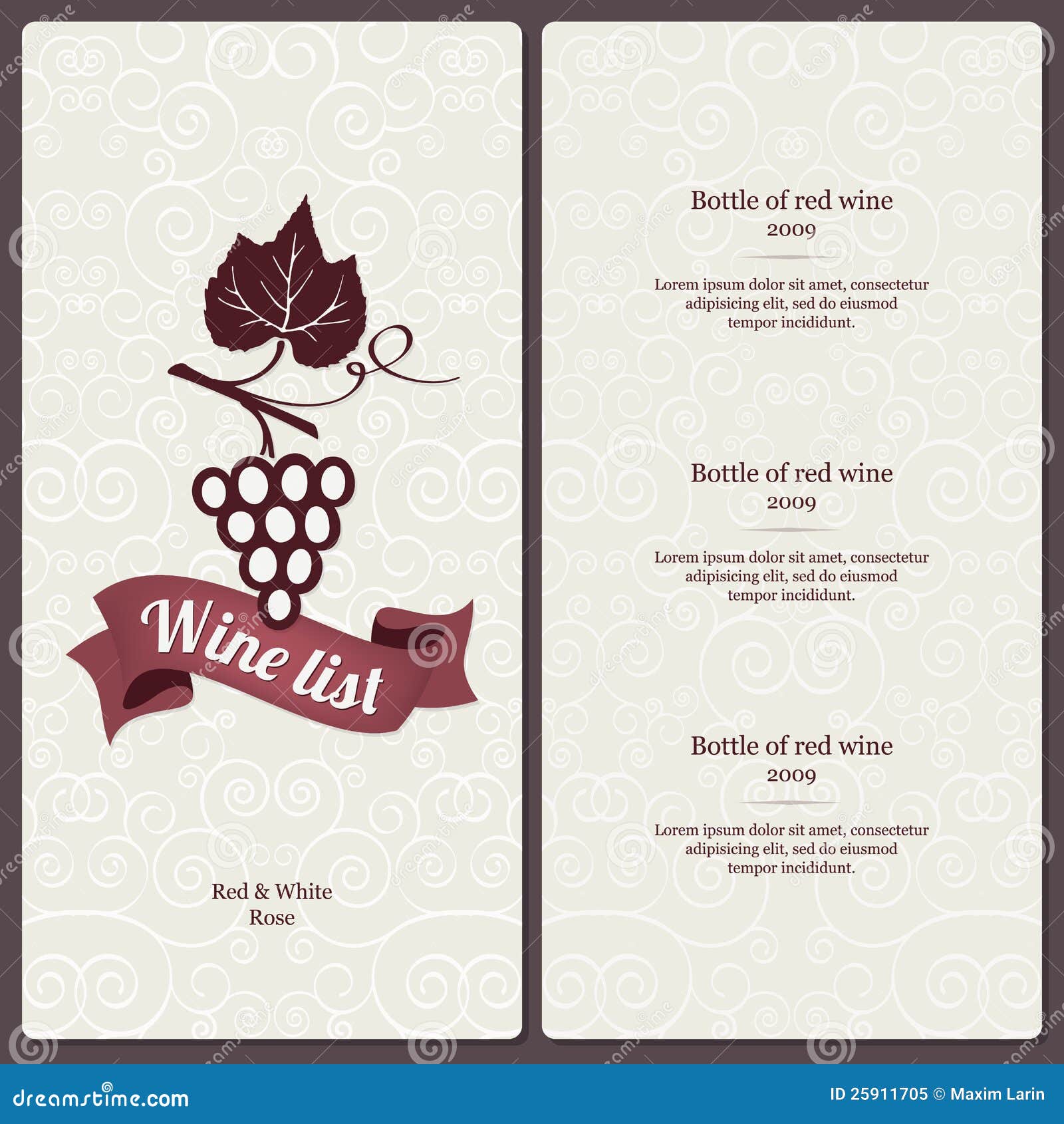 wine menu clipart - photo #40