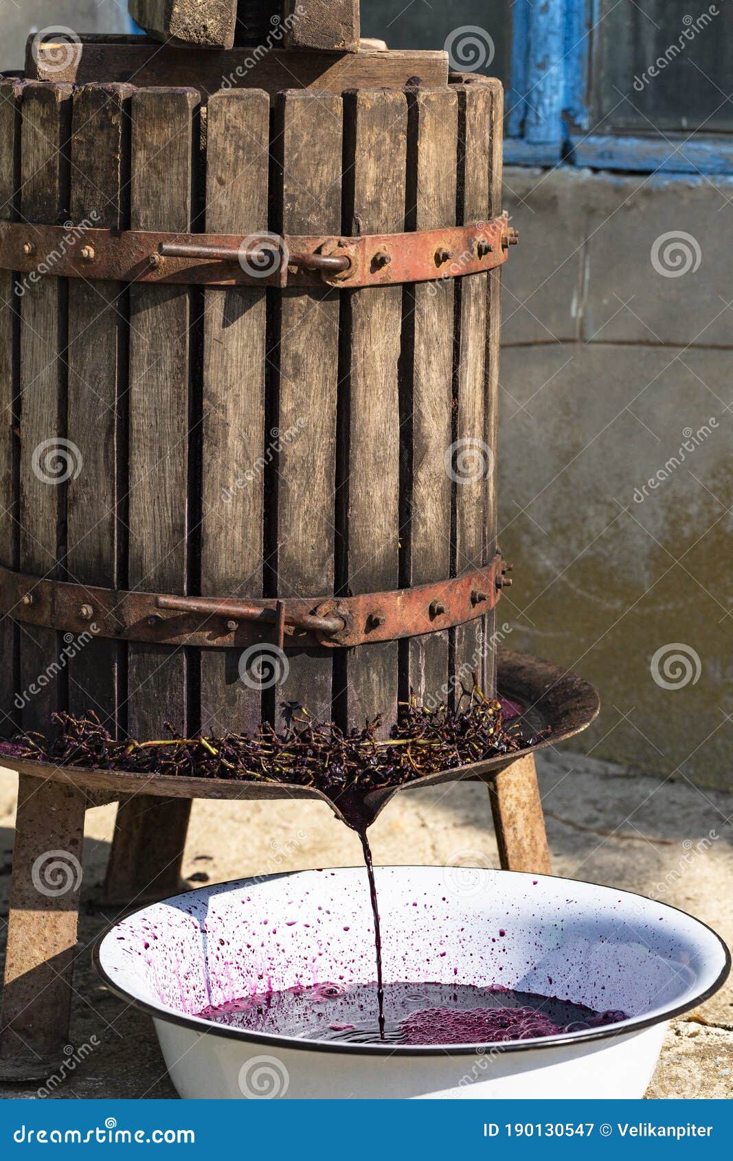 Wine Making. Technology of Wine Production in Moldova. the Ancient Folk
