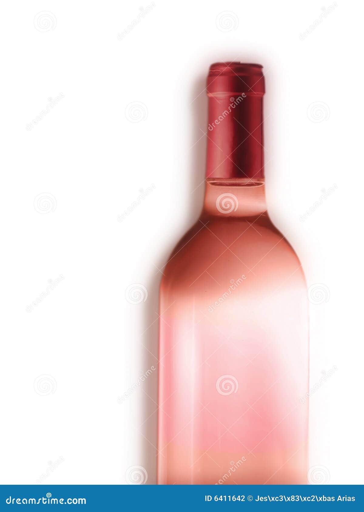 wine rose bottle
