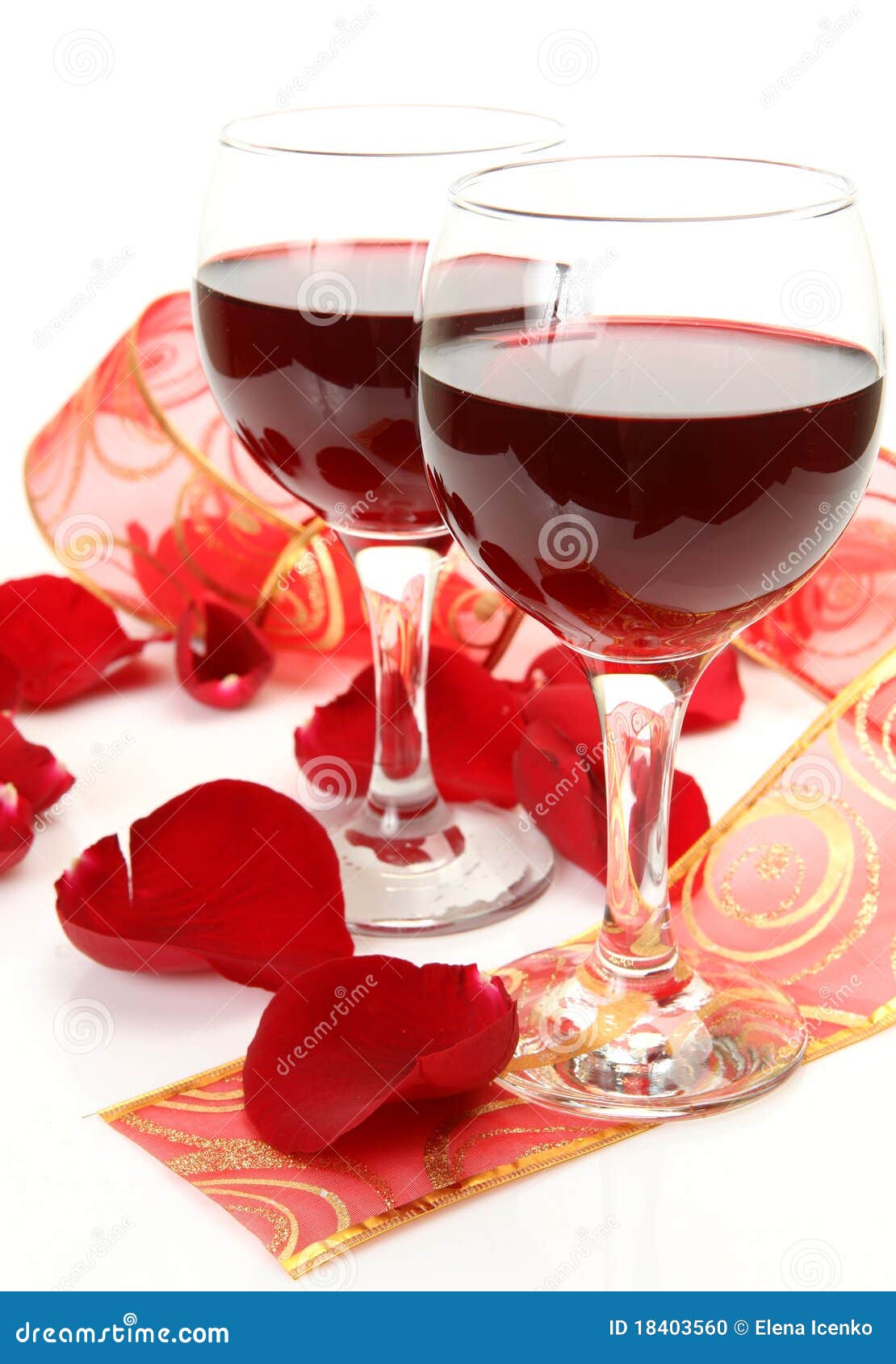 Wine and roses stock photo. Image of beautiful, object 18403560
