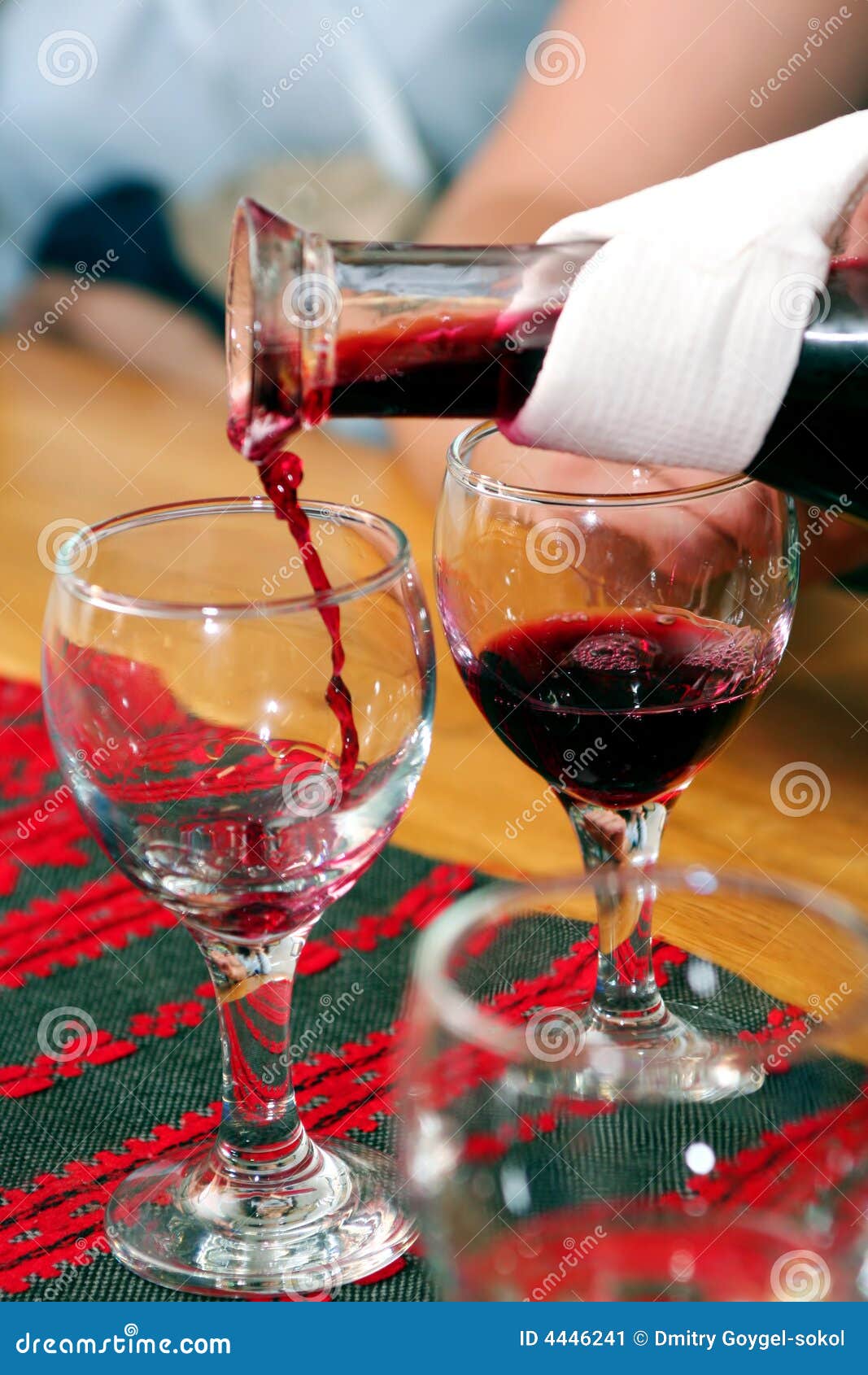 Wine testing in Hungary stock image. Image of dinner, hungary 4446241