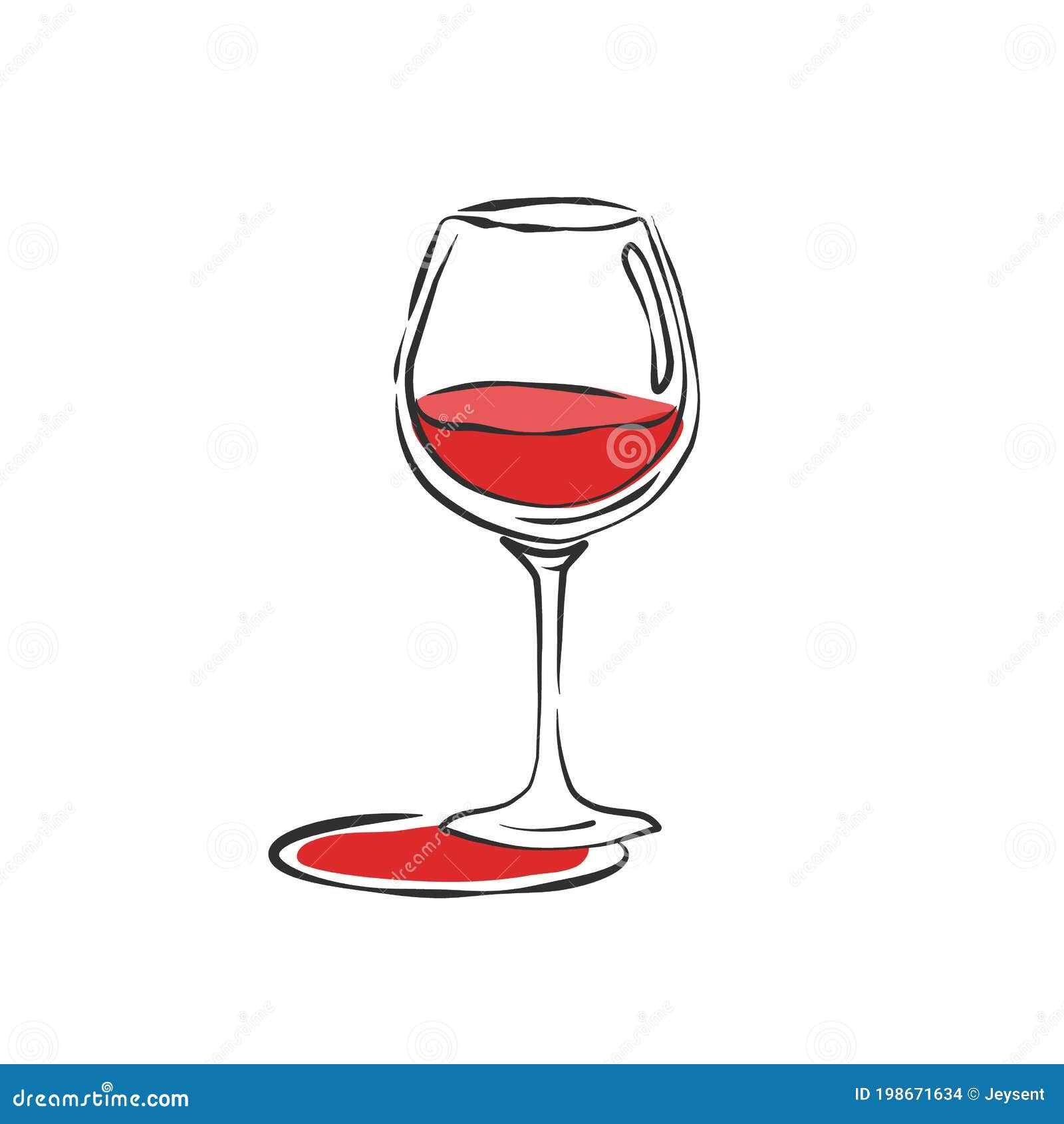 Amalia Light Body Red Wine Glass - Plum Pudding