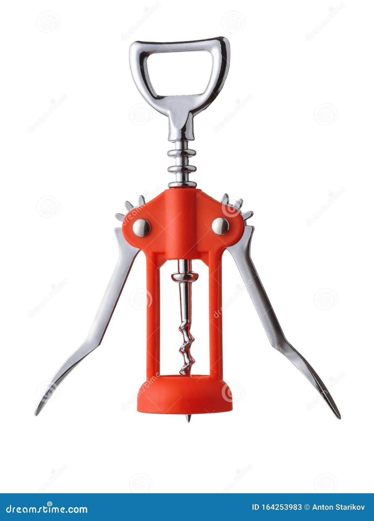 Wing Corkscrew Bottle Opener Stock Image Image of drink, beverage