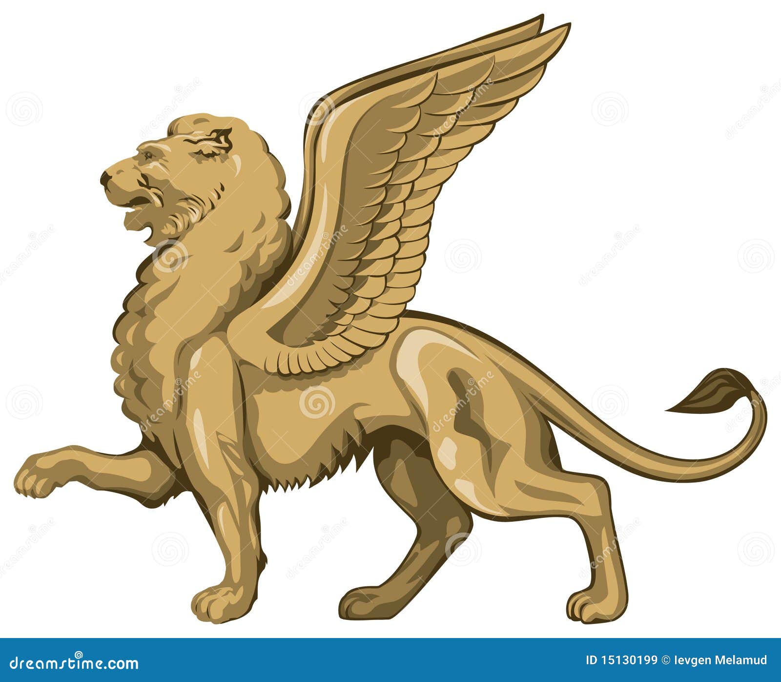 winged lion