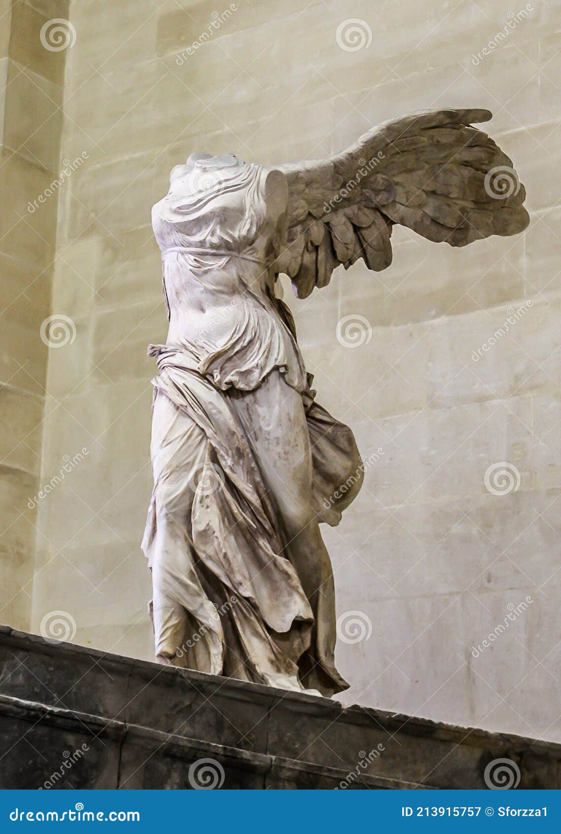 The Winged of Samothrace, Also Called the Nike of Samothrace. Louvre, France Editorial Photography - Image of nike, samothrace: 213915757