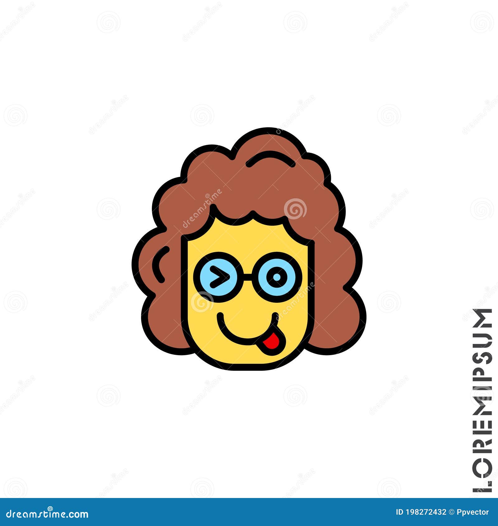 Winking Tongue Girl Yellow Woman Emoji Emoticon With Tongue Out And Winking Eye While The Other Is Opened Expression Stock Vector Illustration Of Message Mean Winking Tongue Girl Yellow Woman Emoji Emoticon With Tongue Out And Winking Eye While The Other Is Opened Expression Stock Vector Illustration Of Message Mean