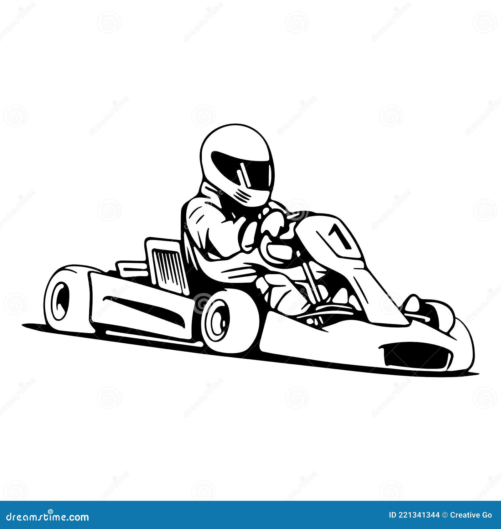 Go Karting Stock Illustrations – 382 Go Karting Stock Illustrations,  Vectors & Clipart - Dreamstime