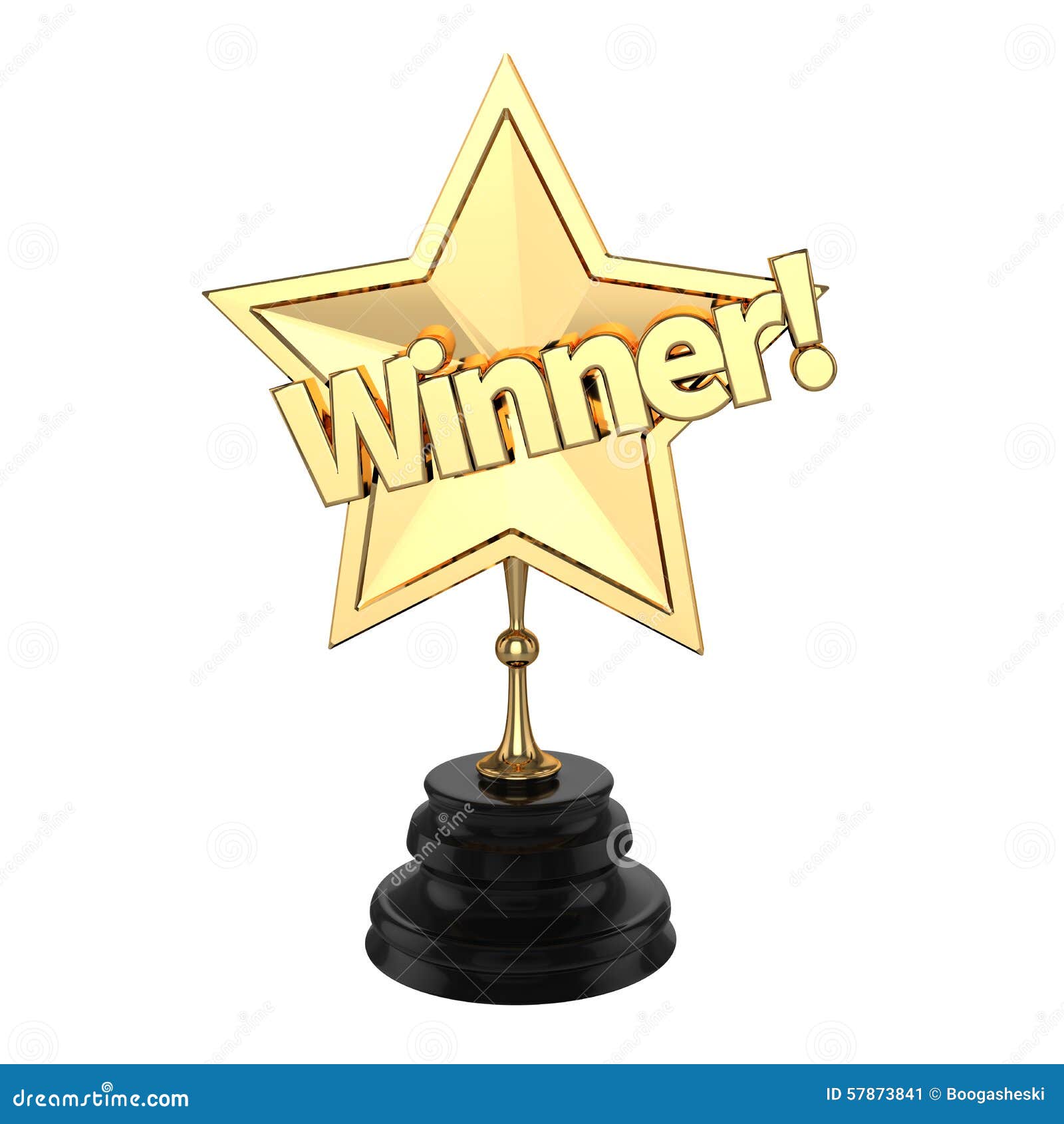Winners trophy or award stock illustration. Illustration of shaped