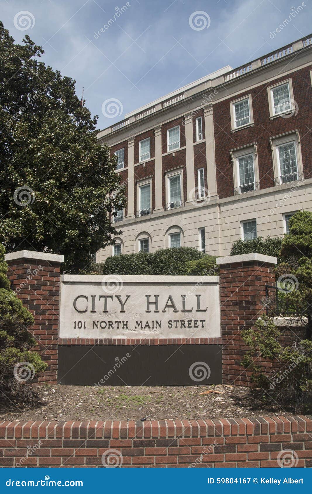 WinstonSalem City Hall photographie éditorial. Image du salle 59804167