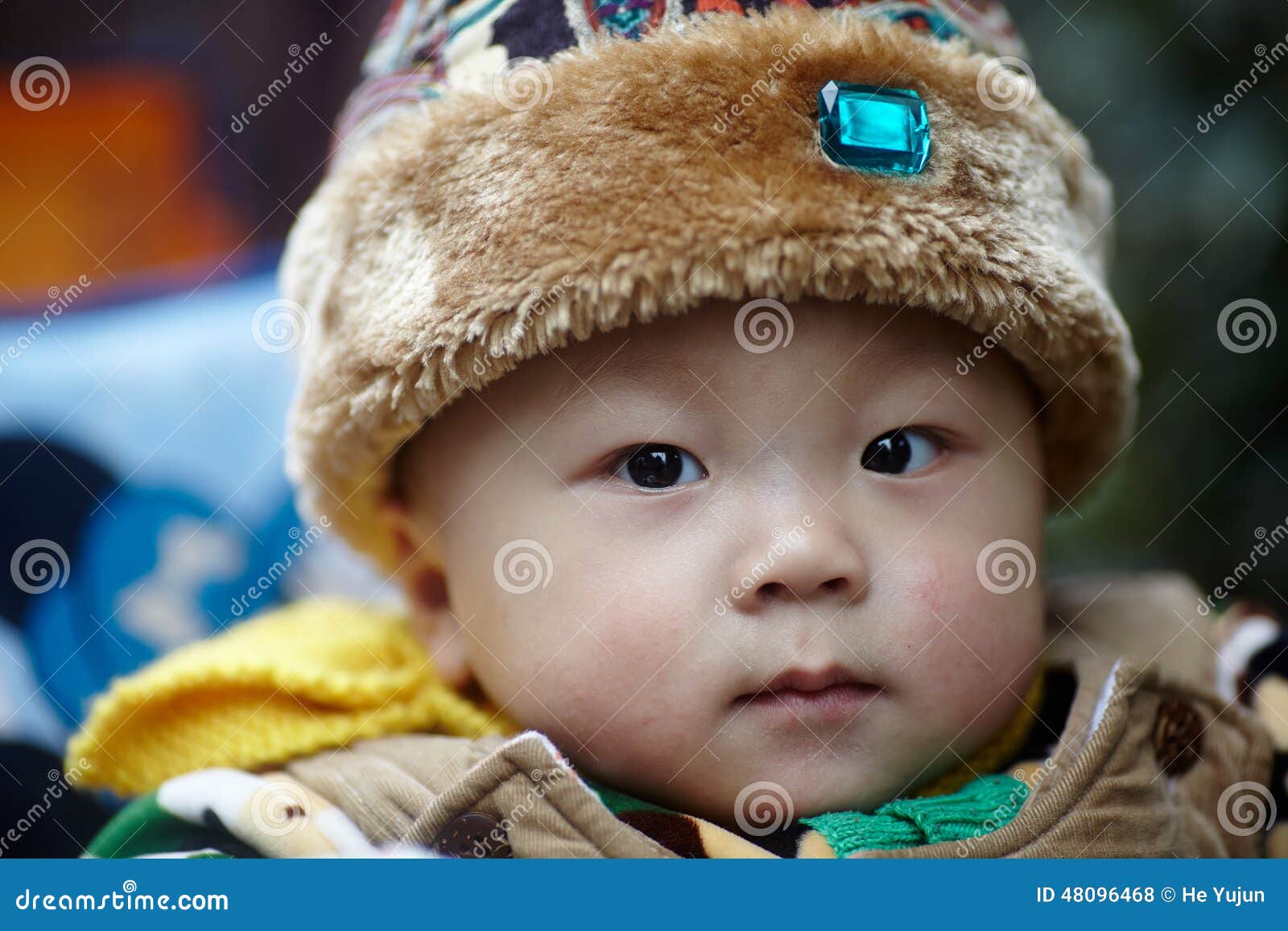 Winter baby stock photo. Image of winter, childhood, sweet 48096468