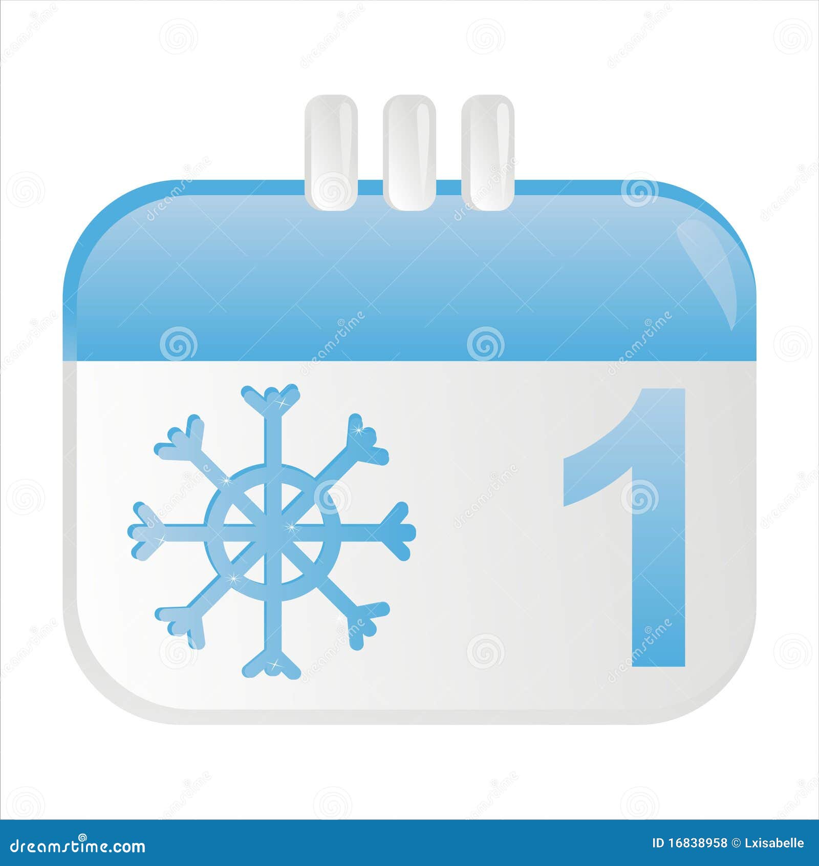 Winter calendar icon stock vector. Illustration of isolated - 16838958
