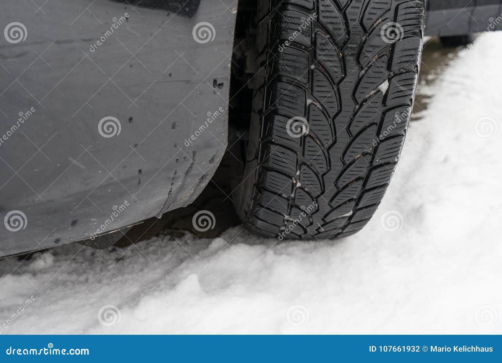 Winter stock photo. Image of proof, tire, snow, season 107661932