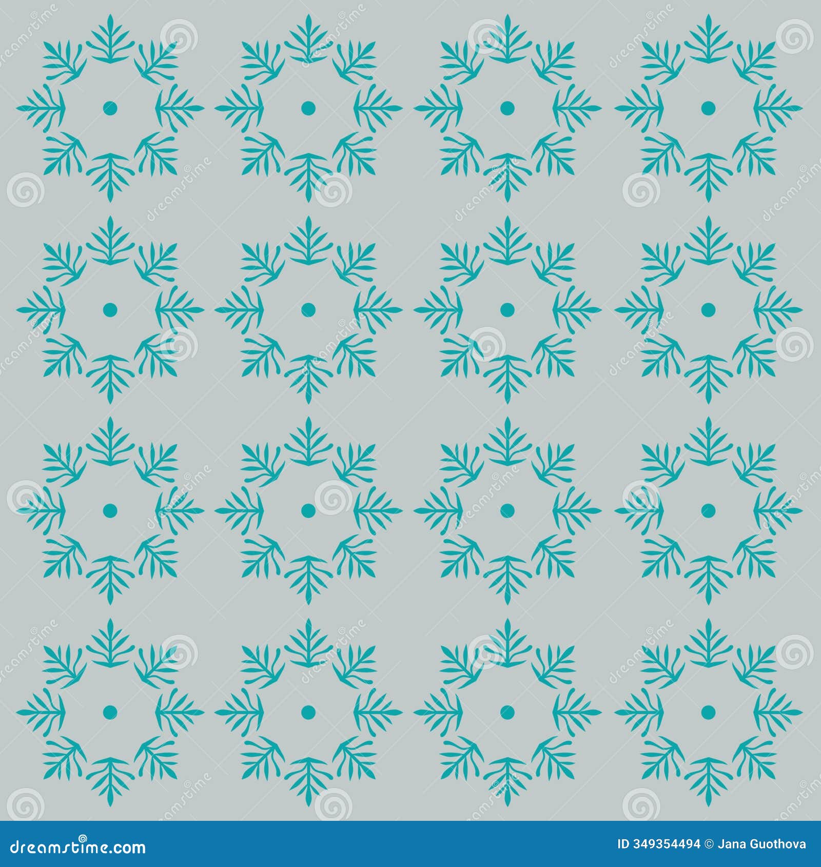 winter christmas snowflakes pattern 