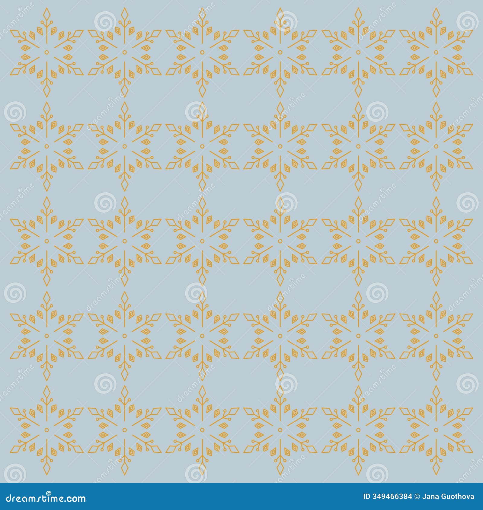 winter christmas snowflakes pattern 