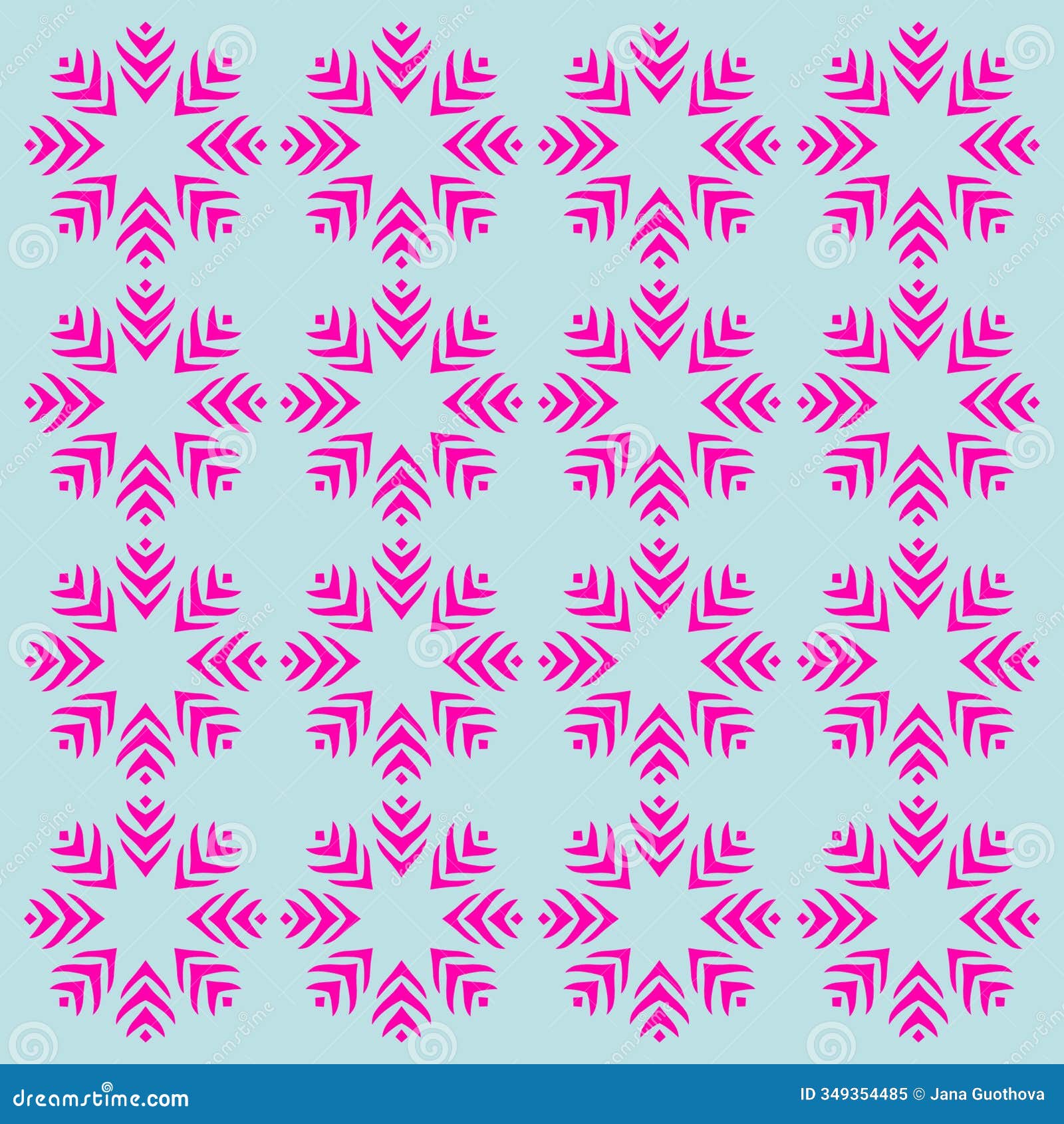 winter christmas snowflakes pattern 