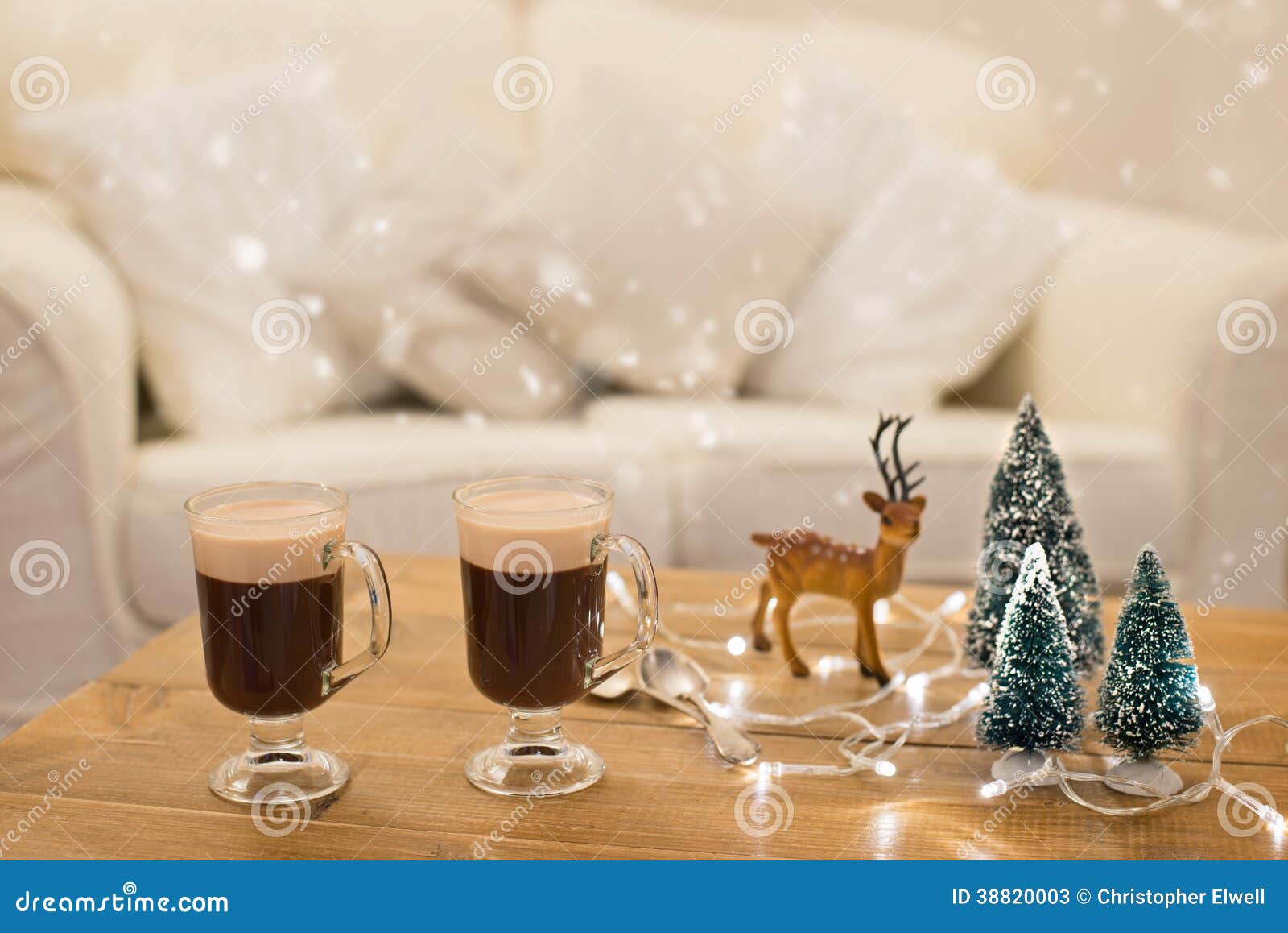Winter Coffee stock image. Image of christmas, winter 38820003
