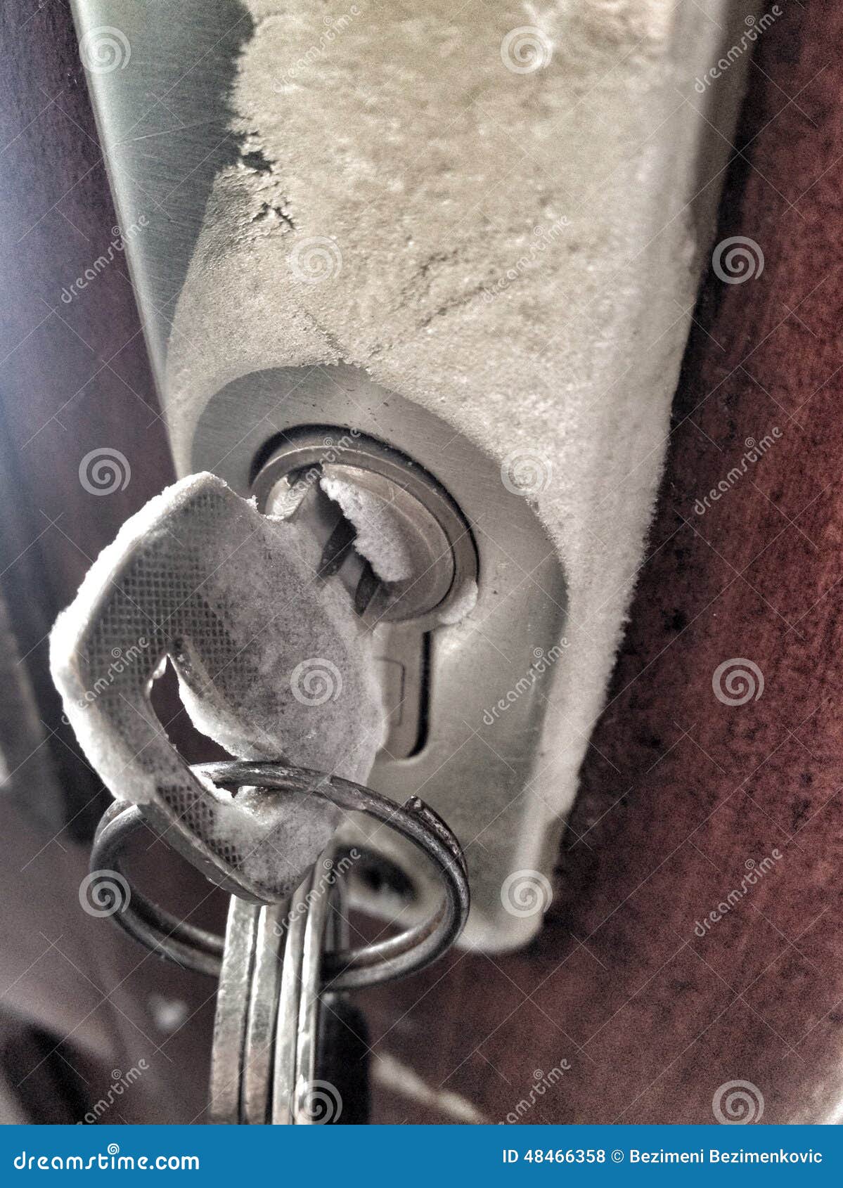 Winter details stock photo. Image of hoarfrost, panorama 48466358