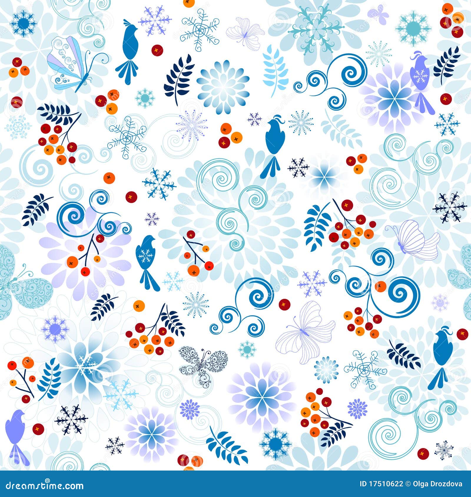 winter effortless pattern