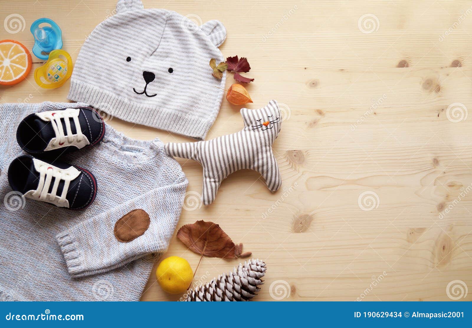 Winter Fall Baby Boy Clothes Stock Photo - Image of child, clothes ...