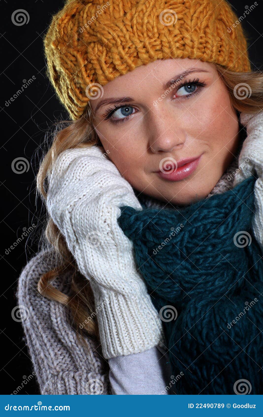 Winter fashion stock image. Image of closeup, background 22490789