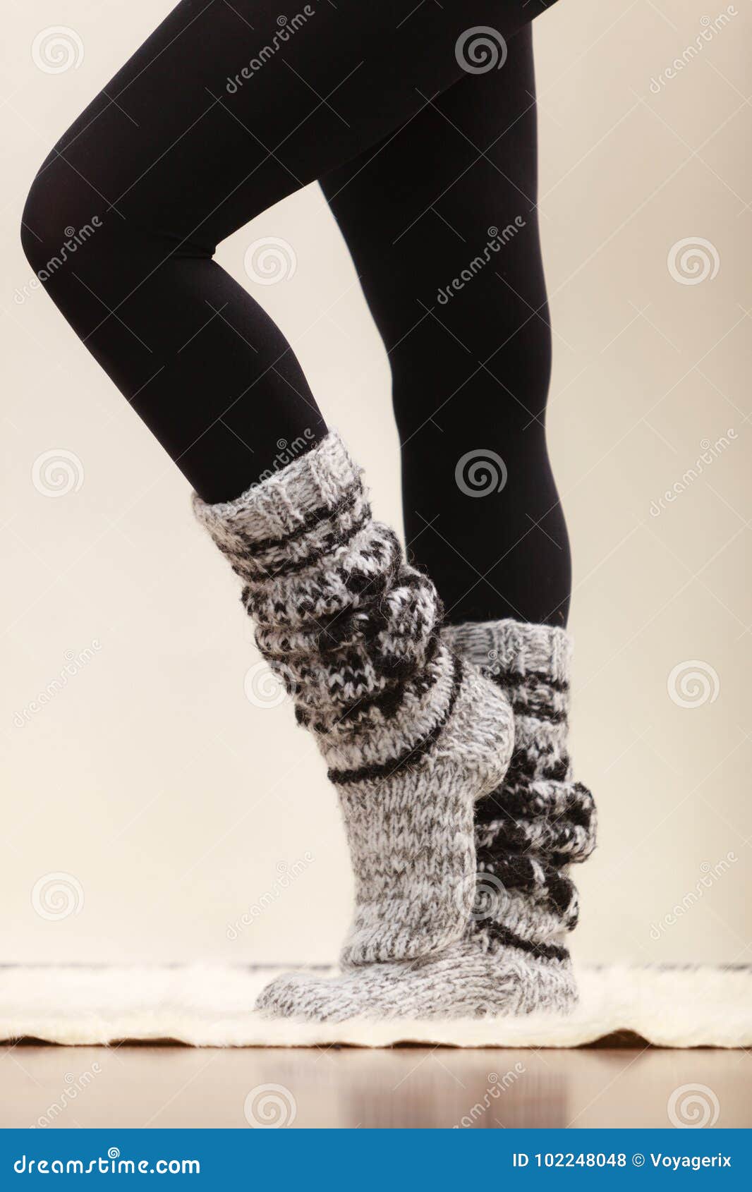 Buy Shri Hub Women's Stretch Fit Wool Leggings (Woolen-L-Beige_Beige_Free  Size) at Amazon.in