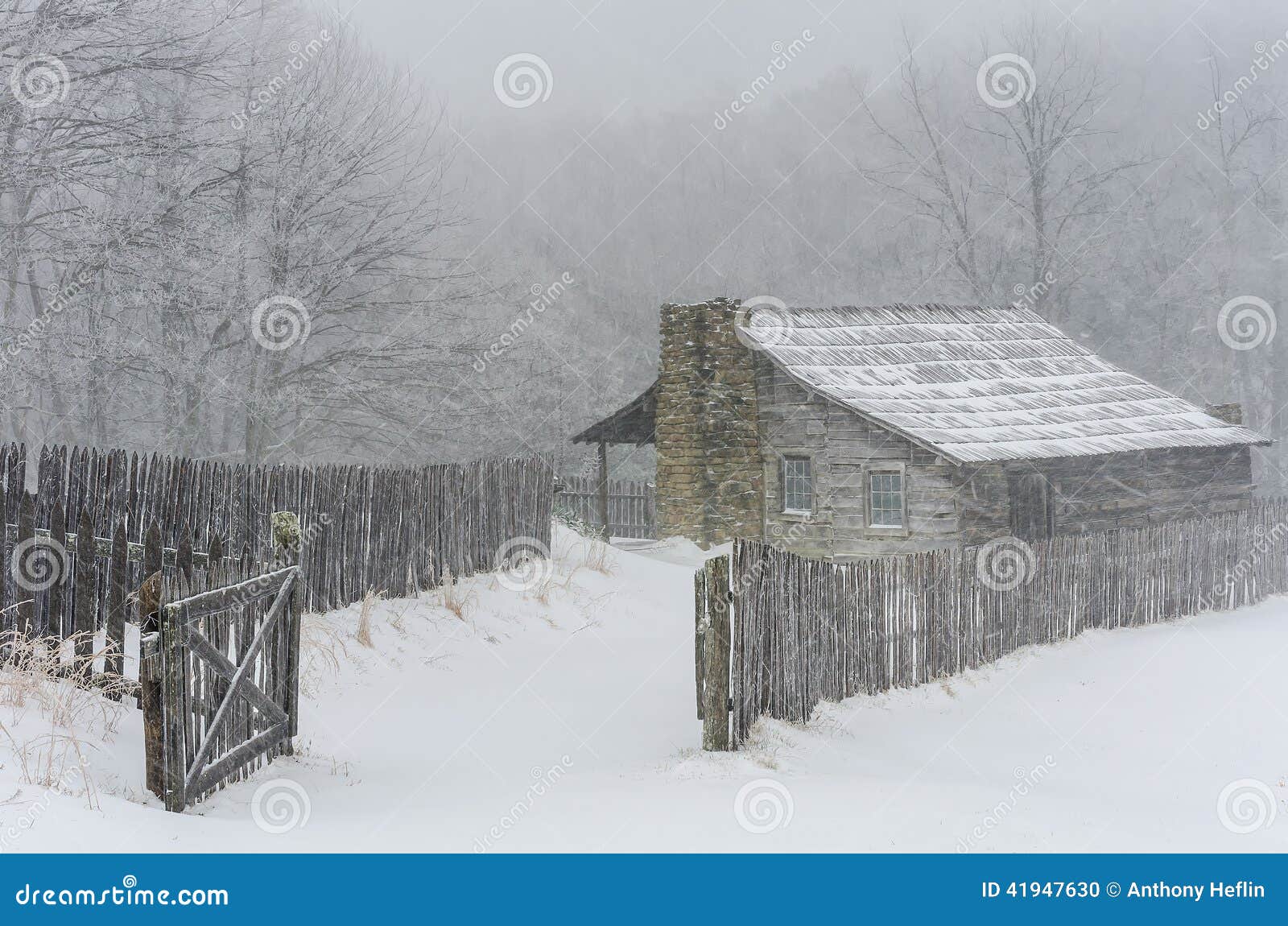 winter, gibbons farm, hensley settlement