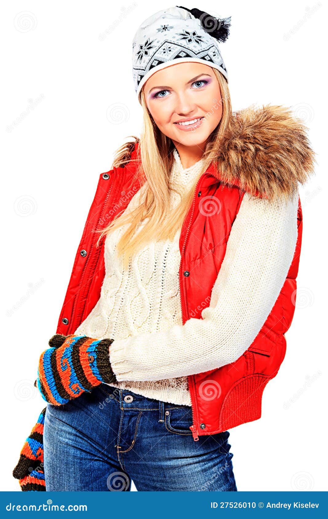 Winter girl stock photo. Image of coat, lifestyle, portrait - 27526010