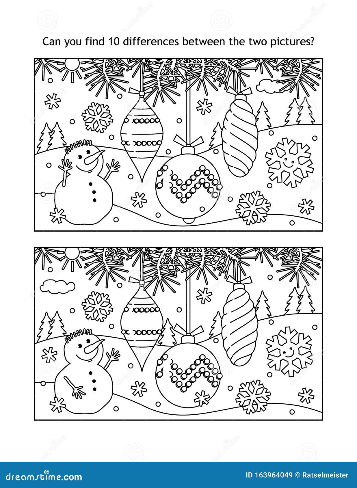 christmas mystery pictures coloring pages