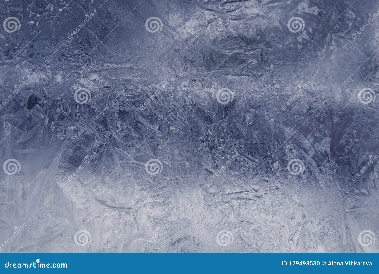 Winter Ice Pattern on the Frozen Window. Texture, Background for Inserting  Text. New Year Theme. Winter. Cold. Stock Photo - Image of cool, freeze:  129498530