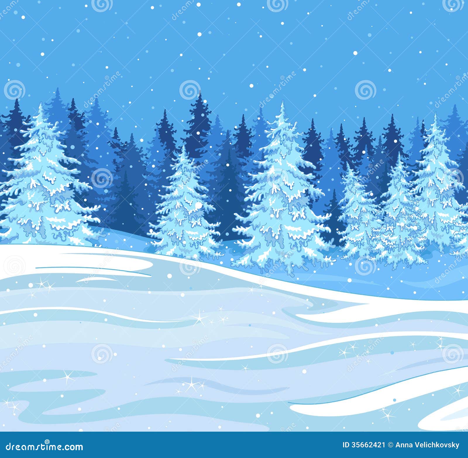 winter landscape clipart free - photo #23